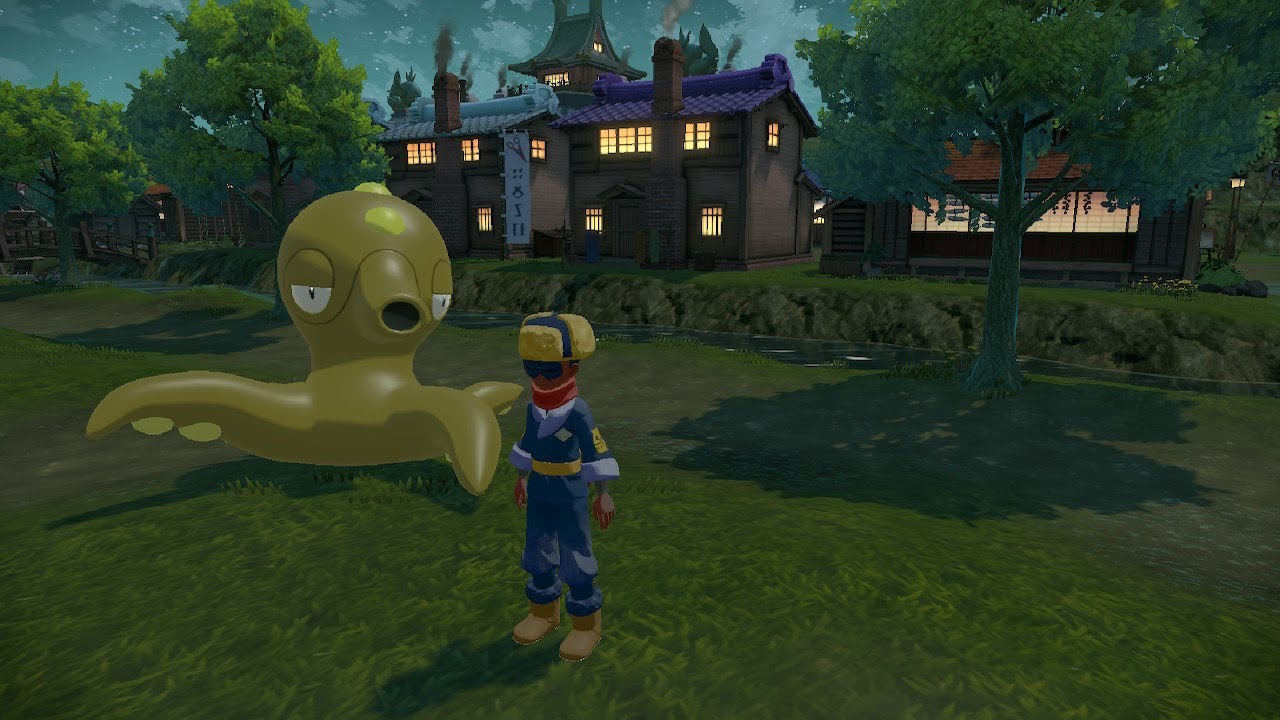 Shiny alpha octillery in legends arceus 