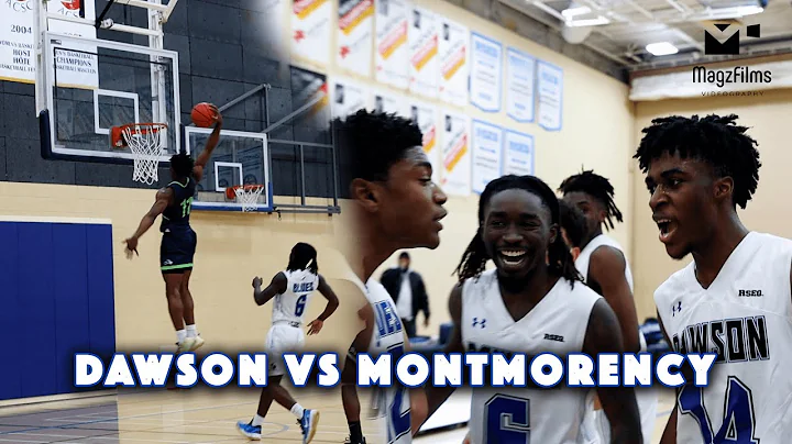 DAWSON VS MONTMORENCY, ONE OF THE CRAZIEST GAME OF...