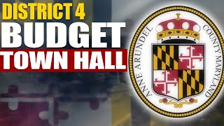 Budget Town Hall - District 4 | January 11th, 2022