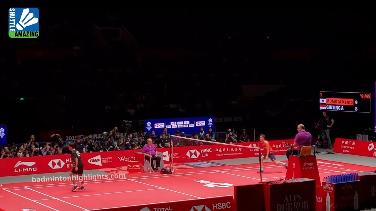 ファイナル | 桃田 賢斗 vs アンソニー・シニスカ・ギンティン