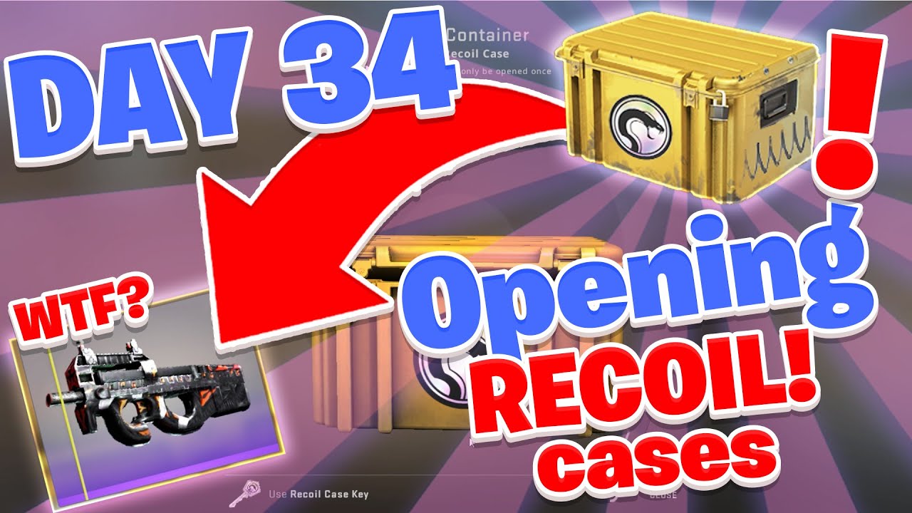 DAILY CSGO CASE OPENING RECOIL CASES DAY34 YouTube