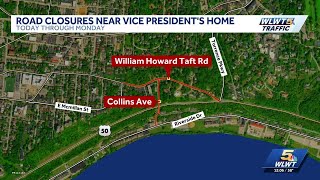 Security checkpoints, road closures near JD Vance house to cause weekend detours