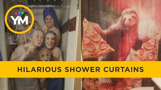 Photos reveal the strangest shower curtains out there | Your Morning