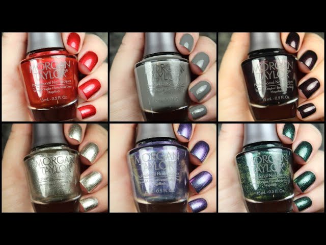 Morgan Taylor The Villains Collection | Live Swatch - YouTube