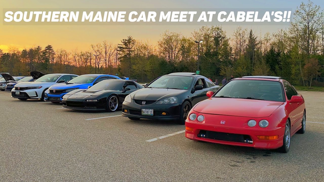 Southern Maine Car Meet's Weekly Cabela's Meet! YouTube