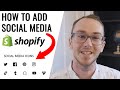 How To Add Social Media Icons on Shopify