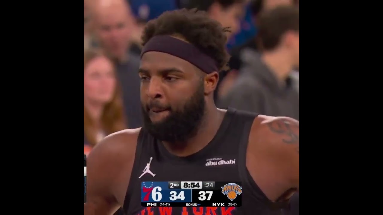 Mitchell Robinson MAKES both free throws 😳