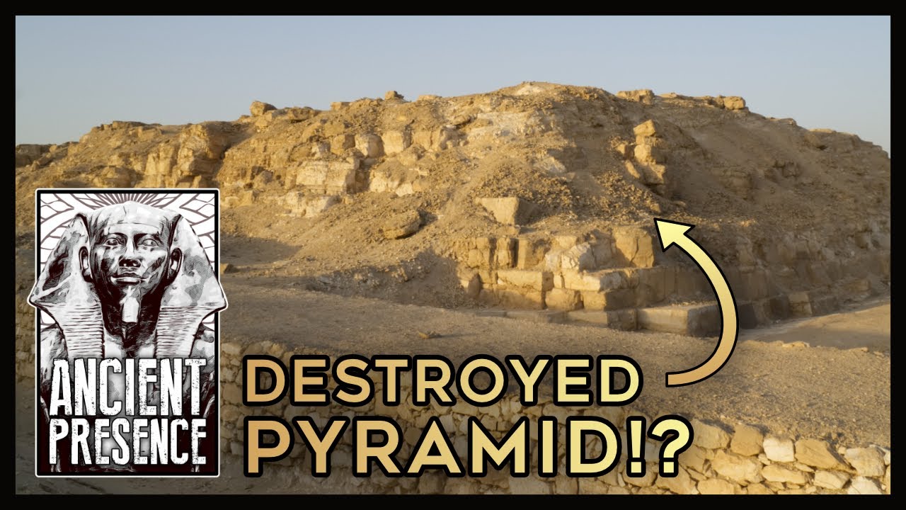 The Destroyed Pyramid Of ABU RAWASH Ancient Presence YouTube
