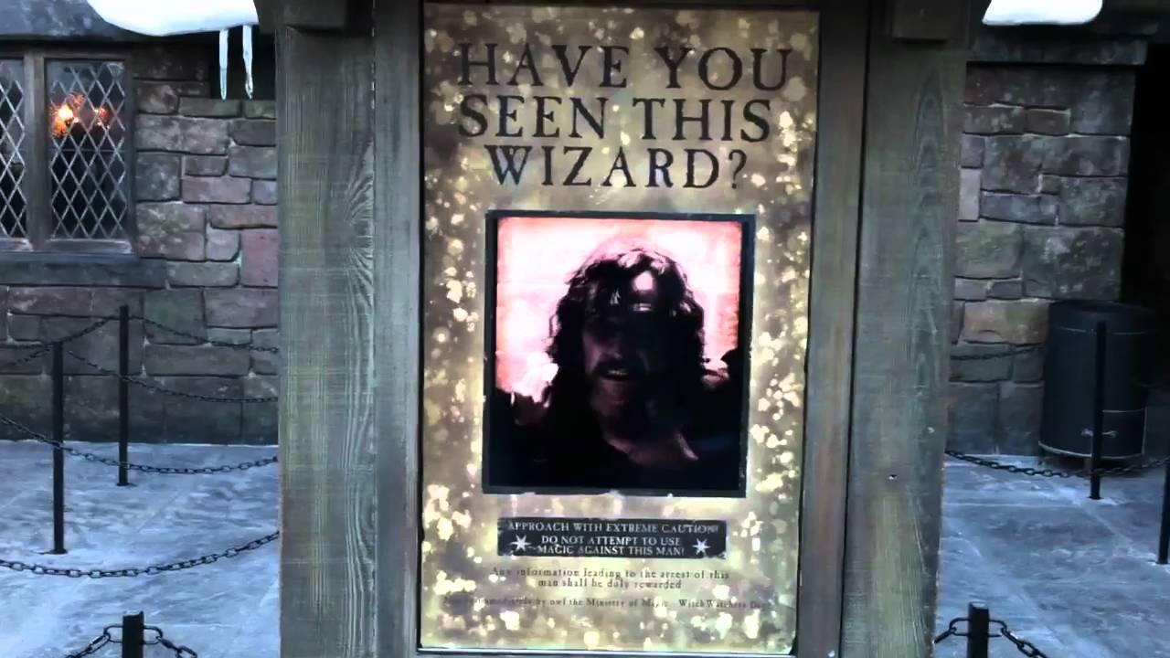 Sirius Black Wanted Poster - YouTube