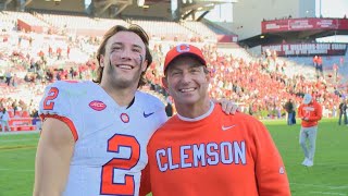 After the game - sights and sounds from the field after Clemson defeats USC 28-14