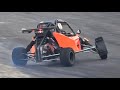 16.000rpm Kart Cross going CRAZY on Track! - Buggies with 600cc MotorBike Engine!