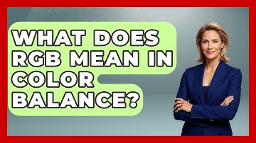 What Does RGB Mean In Color Balance? - Drawing and Painting Academy