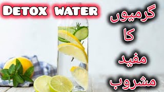 Detox water for weight loss & Clear Skin l No Diet - No Exercise | Detox Water