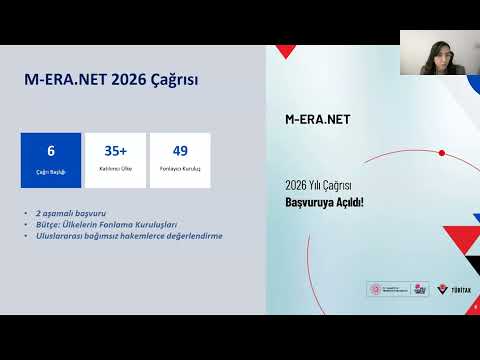 M ERA NET 2026 Çağrısı Ulusal Bilgi Günü, 7 Nisan 2026