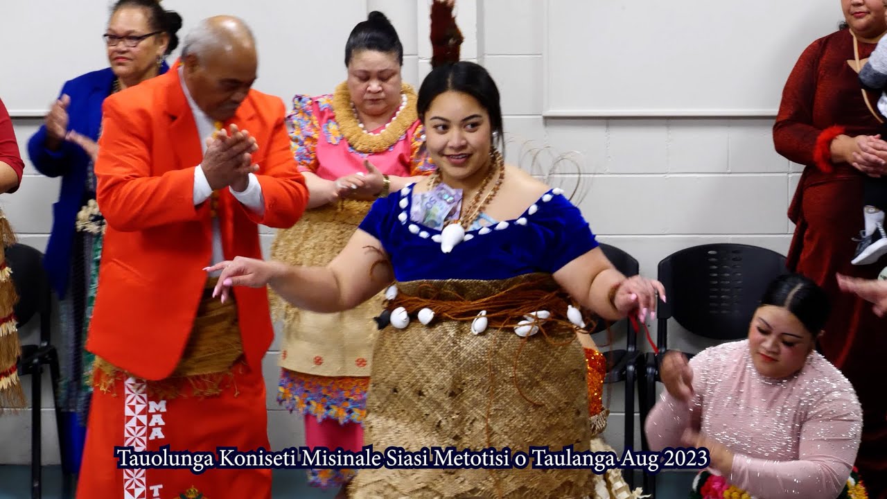 TAUOLUNGA 1 -  KONISETI MISINALE SIASI METOTISI O TAURANGA 11 AUG 2023 TAURANGA NZ 1