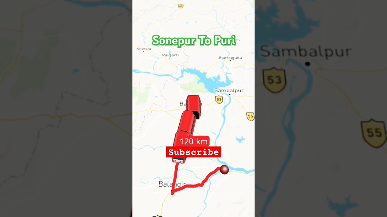 Sonepur To Puri Train Route