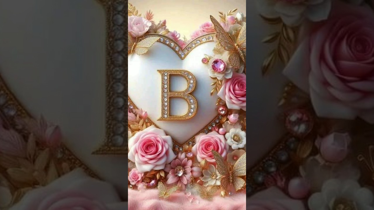 B ❤ name status video😍💞 comment your favorite letters of name💖🎊 