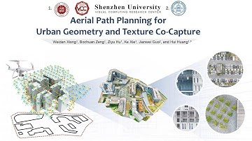 Aerial Path Planning for Urban Geometry and TextureCo-Capture
