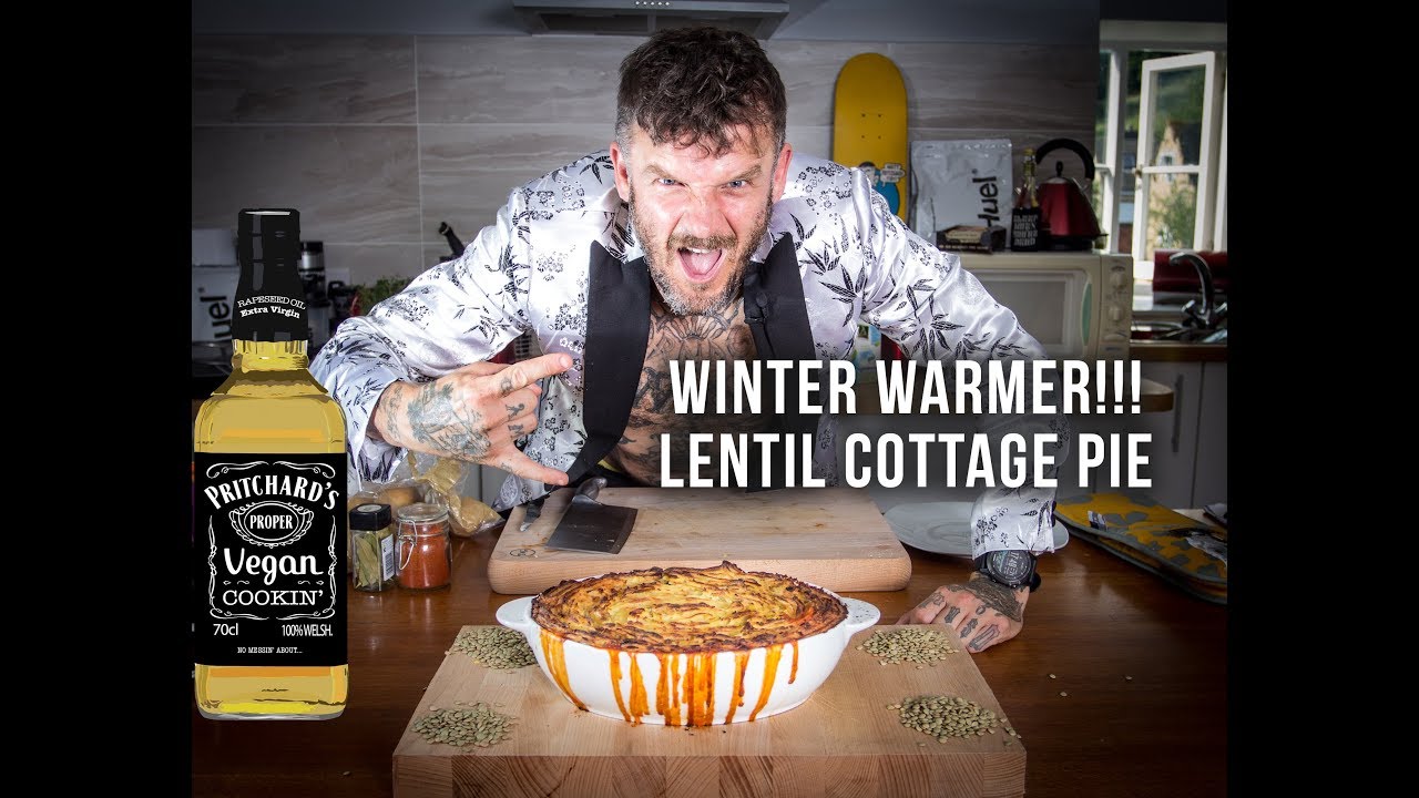 Lentil Cottage Pie Pritchard S Proper Vegan Cookin Youtube