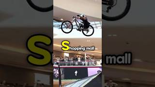 MTB Jump in a Shopping Mall 🥴 Specialized x Red Bull