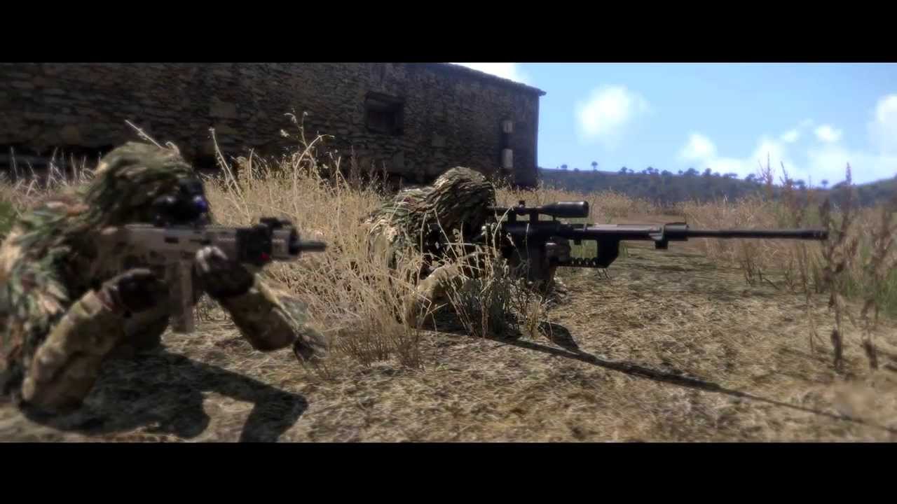 Sniper & His Spotter - Arma3 (short film) - YouTube