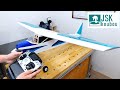 Play with radio control airplane - Futaba Sky Leaf Classic