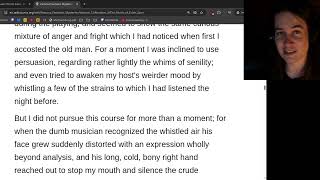Let's Read "The Music of Erich Zann" By H. P. Lovecraft