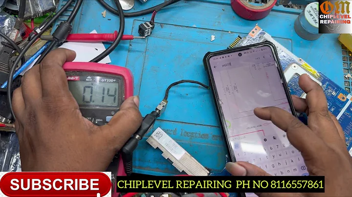 HP LAPTOP LA-c701p no power on solved