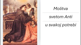 Molitva svetom Anti u svakoj potrebi - Molimo zajedno
