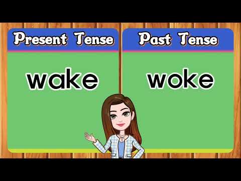 MOST COMMON IRREGULAR VERBS | Past Tense and Present Tense | Part 23