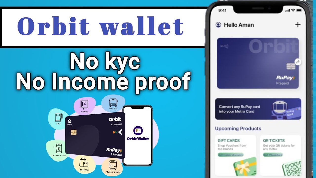 Orbit Wallet Prepaid Card Apply Online Process | Orbit Card Kaise banaye |