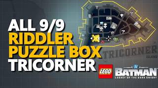 All Riddler Puzzle Tricorner Lego Batman Legacy of the Dark Knight