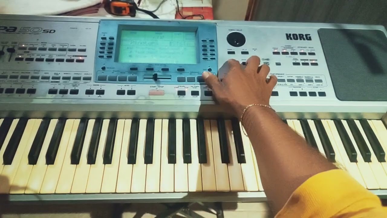 Amores de Montaña/Tutorial/  Grupo Tronador/ Teclado Korg Pa50