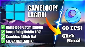 Gameloop [LATEST] Lag Fix + Windows Optimization | Best Tweaks And Lag Fix | Low End Pc OR Laptop
