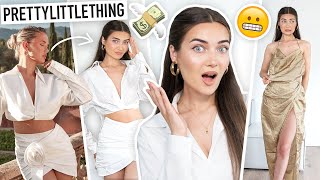 TRYING ON MOLLY MAE X PRETTY LITTLE THING COLLAB!