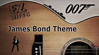 007 James Bond Theme for Guitar | Beginner Guitar Tutorial Lesson