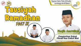 Ramadan 1447 H Sermon || Understanding Zakat Fitrah and Zakat Al-Maal || Faqih Amrulloh Fajri