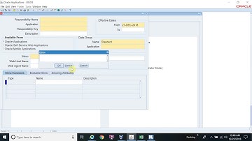 How to Create responsibility Through Data loader in Oracle R12 - Part 2