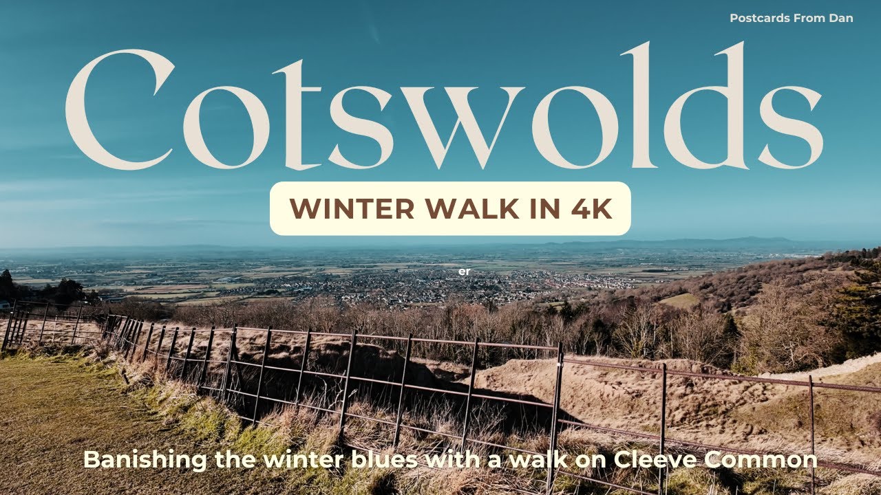 Cotswolds Winter Walk | Hidden Gems and Scenic Walks in 4K