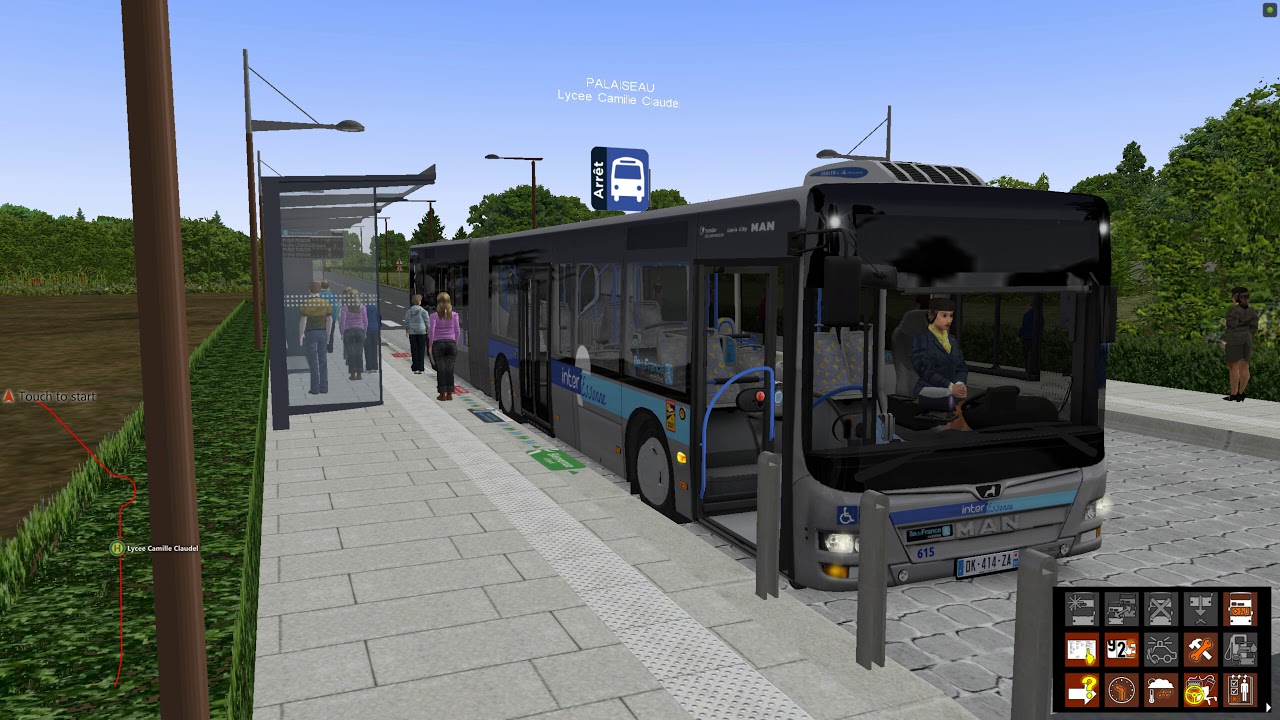 Omsi 2: Grand Paris Moulon. Line 91.06D: Gare deMassy Palaiseau-Plateau Du Moulon