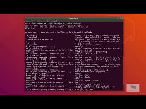 Video: ¿Qué son los comandos internos y externos en Linux?