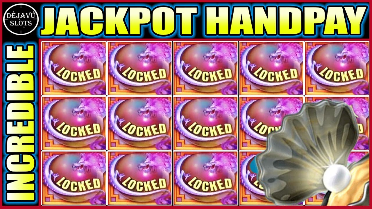 INCREDIBLE LOCKED WILDS JACKPOT HANDPAY HIGH LIMIT OCEAN PEARL SLOT MACHINE