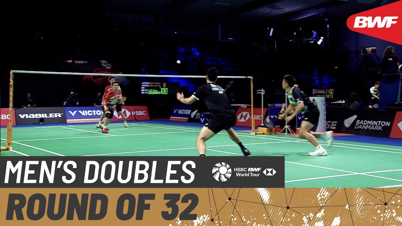 VICTOR Denmark Open 2021 | Goh V/Low (MAS) vs Lee/Wang (TPE) [3] | Round of 32