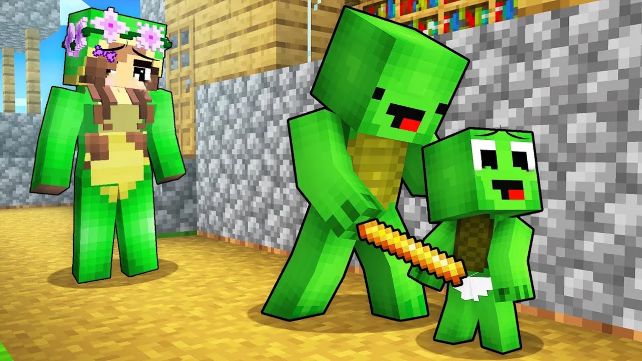 R.I.P Baby Mikey - Sad Ending - Maizen Minecraft Animation