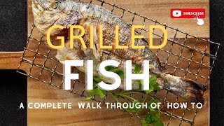 GRILLED TILAPIA FISH IN 15 MINUTES | Follow this how to...