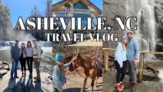 ASHEVILLE, NC: TRAVEL VLOG l biltmore, chimney rock, waterfall hikes, horseback riding, breweries