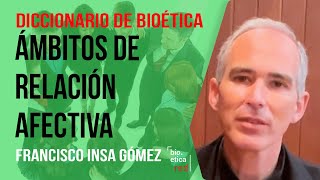 Ámbitos de relación afectiva. Francisco Insa