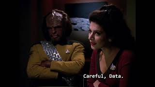 Saddurs Randoms - Star Trek TNG - Mr. Data learns poker very well and owns Riker