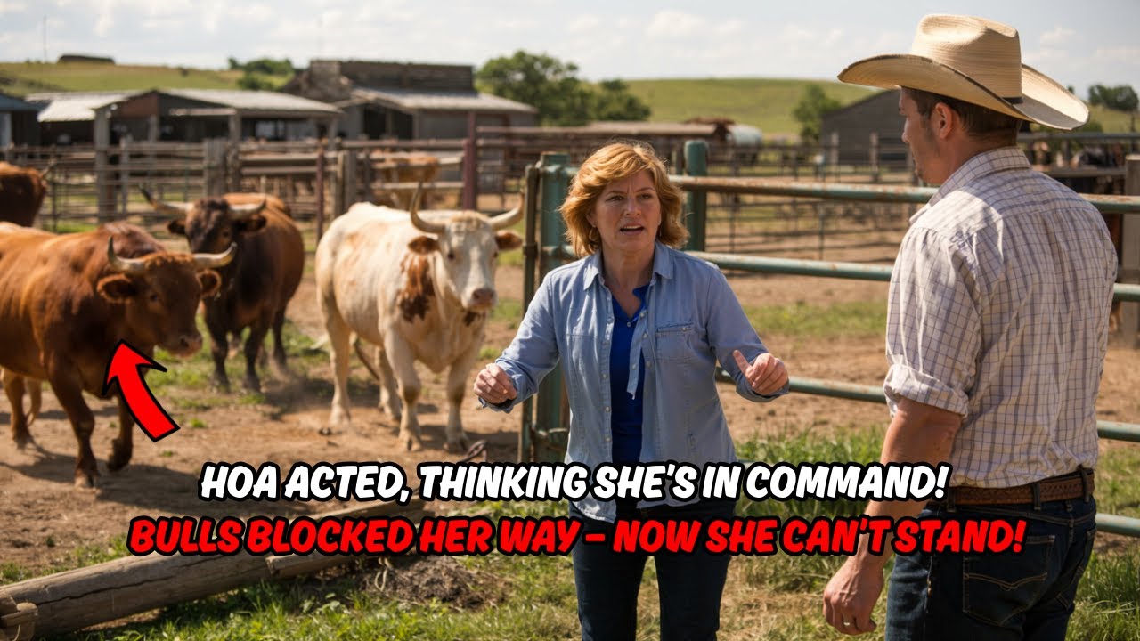 HOA Karen Cut My Ranch Fence — My Bulls Taught Her a Lesson in Boundaries!