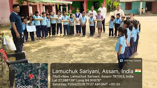 11.4.26 Awareness Education Environment Peace Unity Plantation/ Lamuchuk MV School Bilmukh Lakhimpur